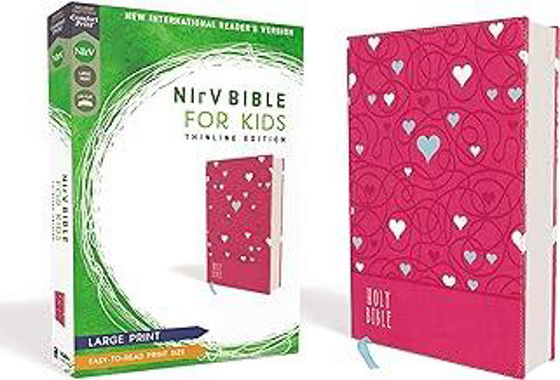 Picture of NIrV BIBLE FOR KIDS PINK LARGE PRINT LEATHERSOFT