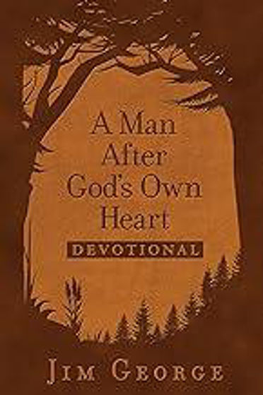 Picture of A MAN AFTER GODS OWN HEART DEVOTIONAL BRN IMLTH